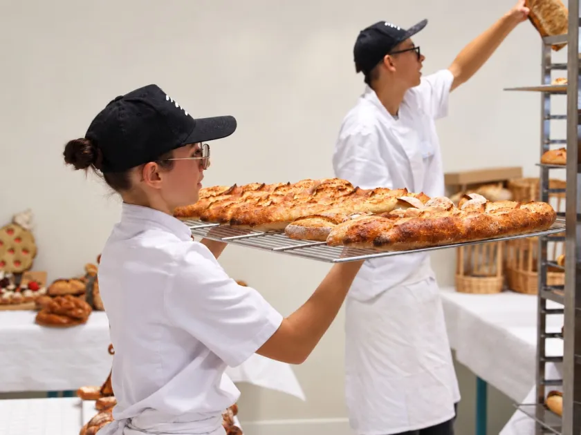 Apprentis lors du concours MAF